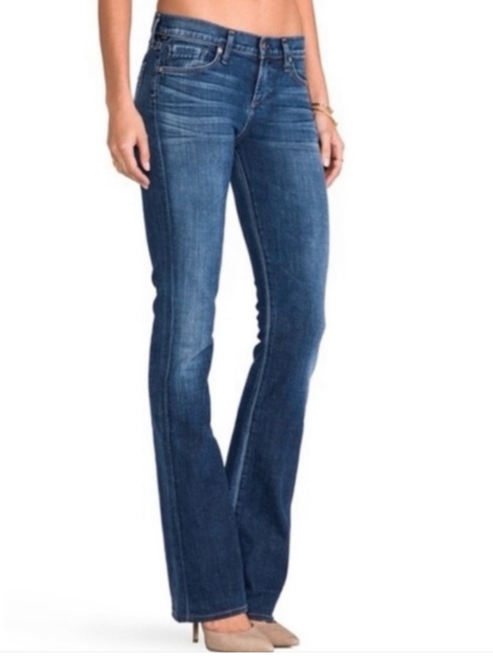Vintage Citizens Of Humanity Kelly #001 Stretch Low Waist Bootcut Y2K Era